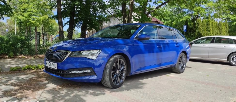 Skoda Superb cena 86838 przebieg: 165600, rok produkcji 2020 z Skawina małe 562